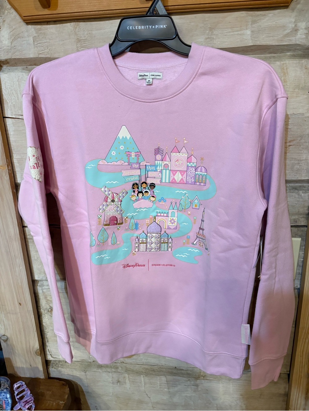 Disney Pink & Aqua Fantasy Graphic Sweatshirt